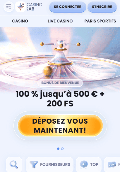 CasinoLab Casino Vérifié Site de Français Casino CasinoLab au le Net